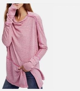 FREE PEOPLE Thermal Top Pink